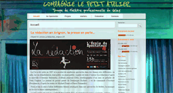 Desktop Screenshot of lepetitatelier43.fr